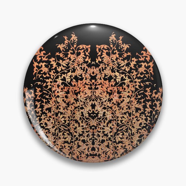Item preview, Luxury Gold Floral Vine Pattern designed and sold by Starpuffdesign.
