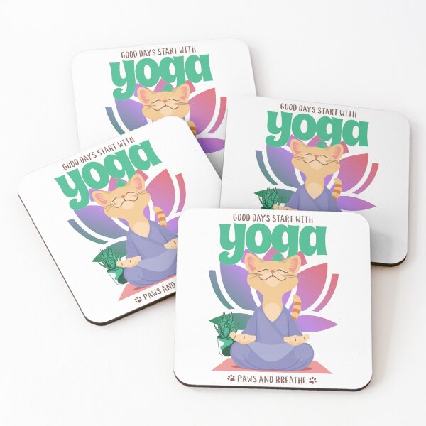 Item preview, Feline Zen: Kickstart Your Day with Yoga and a Paws-itive Attitude! Discover Inner Serenity and Channel Your Inner Cat designed and sold by LiXiCGifts.