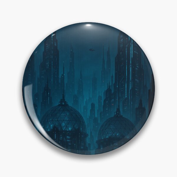 Item preview,  Cyberpunk City at Night designed and sold by ArtD3sign3.