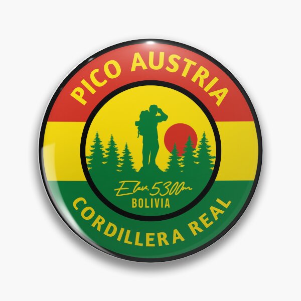 Item preview, Pico Austria Bolivia Mountain Hiking Trekking designed and sold by TravelsOfJamie.