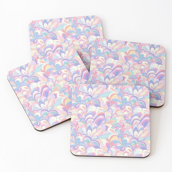 Item preview, Colorful Abstract Pastel Swirl Pattern designed and sold by Zenflora.