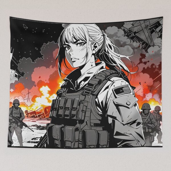 Item preview, Military Forces ART - Manga designed and sold by MangaVersePrint.
