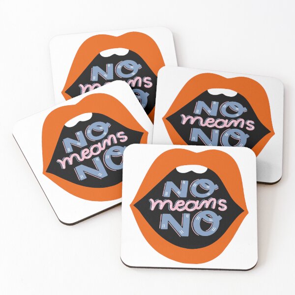 Item preview, No Means No designed and sold by JIMBOBS WALL ART.