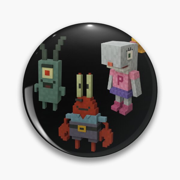 Item preview, Copy of Minecraft SpongeBob / Mr. Krabs / Pearl / Plankton PACK designed and sold by DibujandoPorfa.