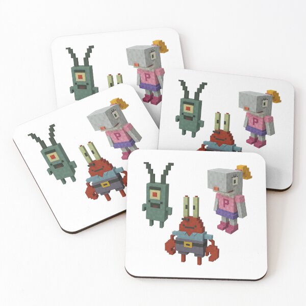Item preview, Copy of Minecraft SpongeBob / Mr. Krabs / Pearl / Plankton PACK designed and sold by DibujandoPorfa.