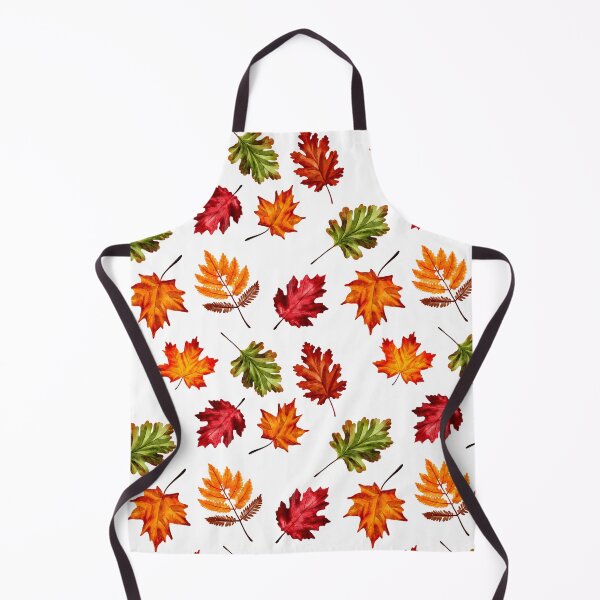 Item preview, Autumn leaves, seamless pattern in watercolor style	 designed and sold by Nastasiakhmnk.