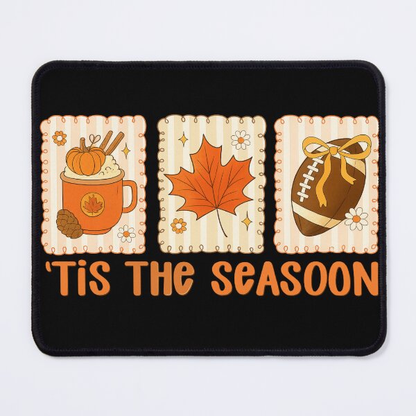 Item preview, Autumn Mug Leaf Football Trio with ‘Tis the Season Text designed and sold by haitrieuic96.