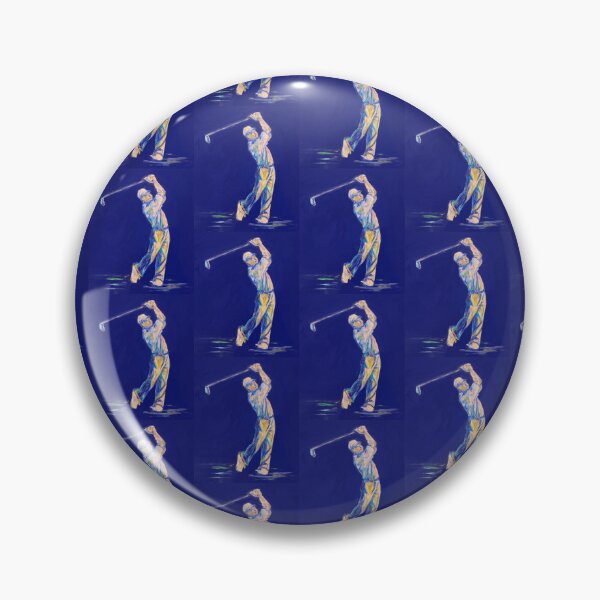 Item preview, Golfers in blue designed and sold by Nicole Leidenfrost.
