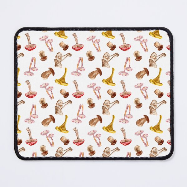 Item preview, Seamless pattern with mushrooms, in watercolor style designed and sold by Nastasiakhmnk.