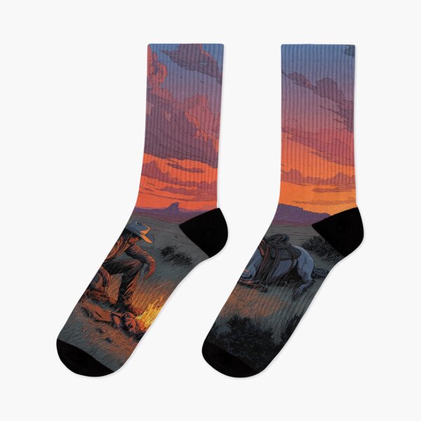 Item preview, Cowboy and the Campfire Rest designed and sold by Rtymer.