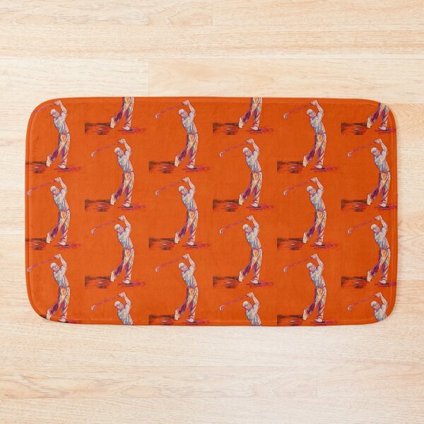 Item preview, Golfers in orange designed and sold by Nicole Leidenfrost.