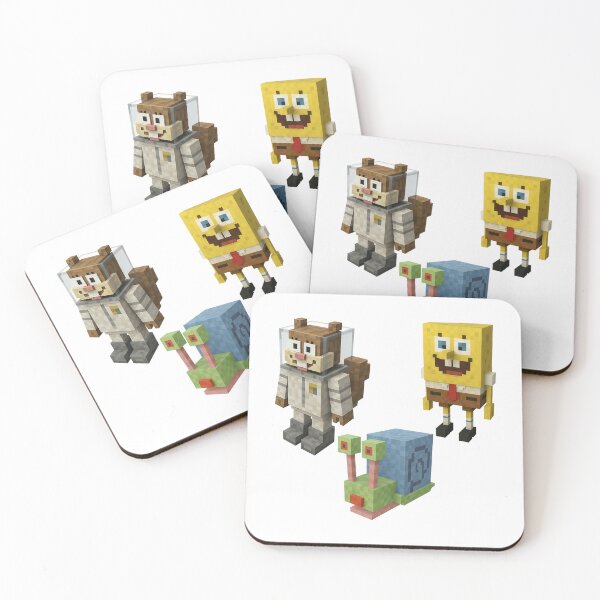 Item preview, PACK Minecraft SpongeBob / Gary / Sandy designed and sold by DibujandoPorfa.