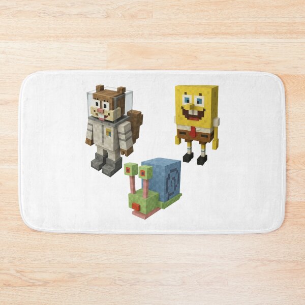 Item preview, PACK Minecraft SpongeBob / Gary / Sandy designed and sold by DibujandoPorfa.