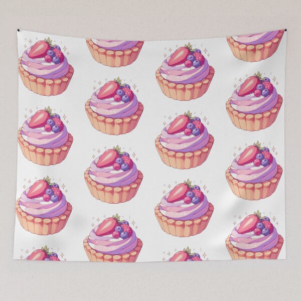 Item preview, Anime Cake – Colorful Kawaii Dessert | Cute Manga Style Food designed and sold by Sugar Wisdom .