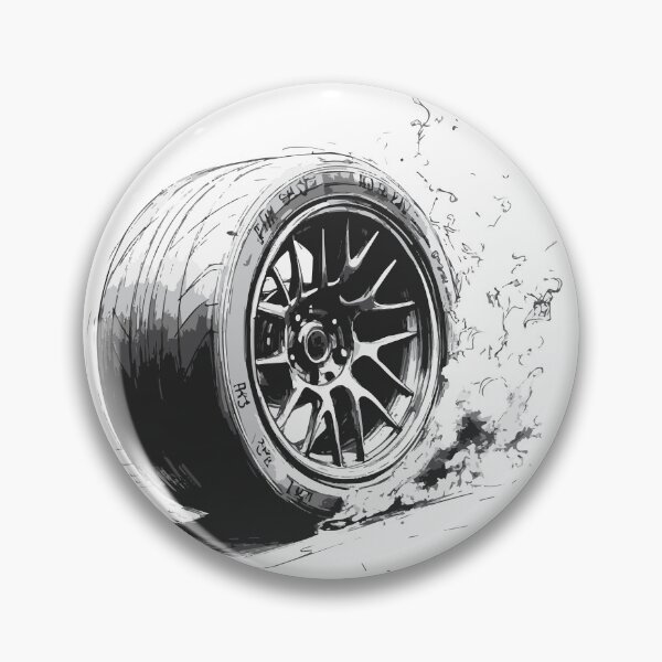 Item preview, Burn Rubber – JDM Drift Wheels & Tires Design designed and sold by pixeldizajn.