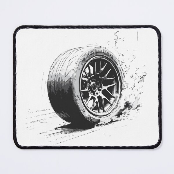 Item preview, Burn Rubber – JDM Drift Wheels & Tires Design designed and sold by pixeldizajn.