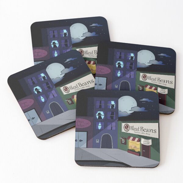 Item preview, Bleat Beans: Moonville at Night designed and sold by MordoDraws.