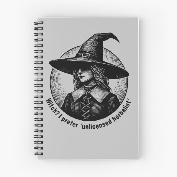 Item preview, Witch? I Prefer Unlicensed Herbalist – Vintage Sketch Design designed and sold by BlesstB.