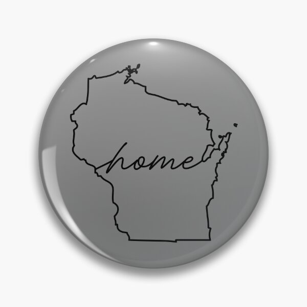 Item preview, Wisconsin - Home - Black designed and sold by sillyjess.