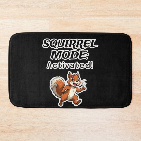 Item preview, Squirrel Mode Activated – Funny Hyperactive Cartoon Design designed and sold by Rosiname.