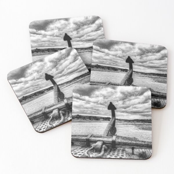 Item preview, The Appledore Anchor And Instow, Devon, England, Black And White designed and sold by Paul Thompson Photography.