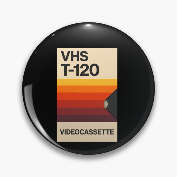 Item preview, Retro VHS T-120 Videocassette Graphic T-Shirt – 80s Nostalgia Analog Tee designed and sold by w1ckerman.