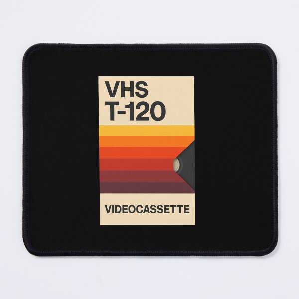 Item preview, Retro VHS T-120 Videocassette Graphic T-Shirt – 80s Nostalgia Analog Tee designed and sold by w1ckerman.
