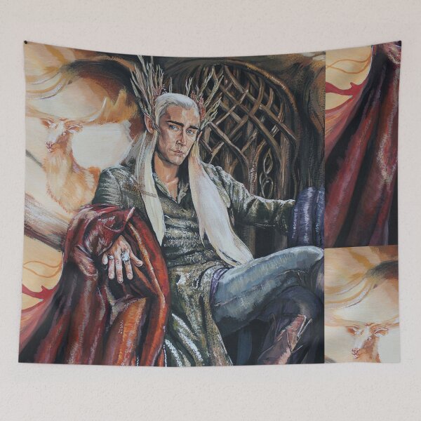 Item preview, Lee Pace King, painting, traditional designed and sold by AK-Hevonen.