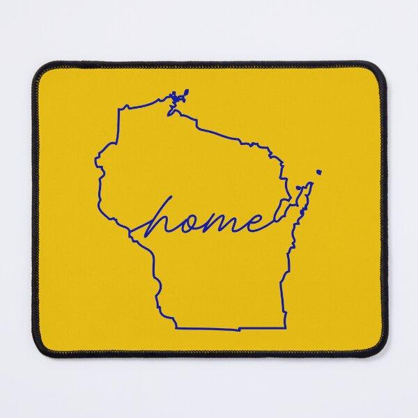Item preview, Wisconsin - Home - Royal Blue designed and sold by sillyjess.