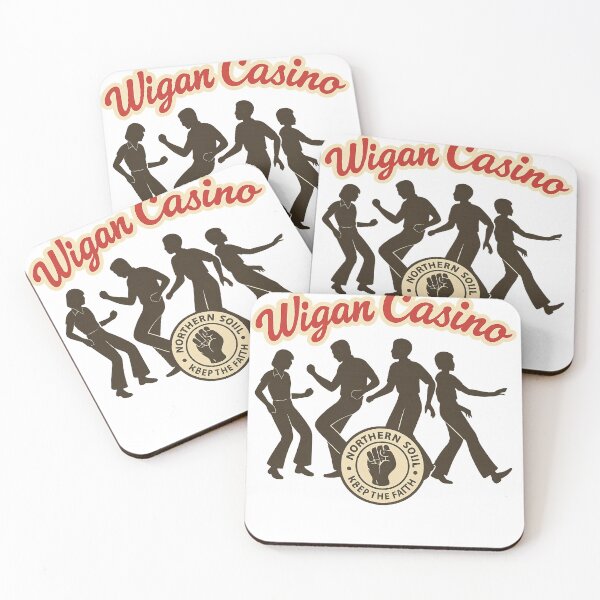 Item preview, Wigan Casino Northern Soul Dancers – Keep the Faith Retro Tee designed and sold by THEFABULOUSEGGS.