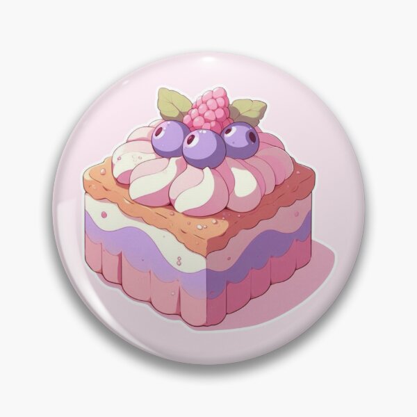 Item preview, Anime Cake – Colorful Kawaii Dessert | Cute Manga Style Food designed and sold by Sugar Wisdom .