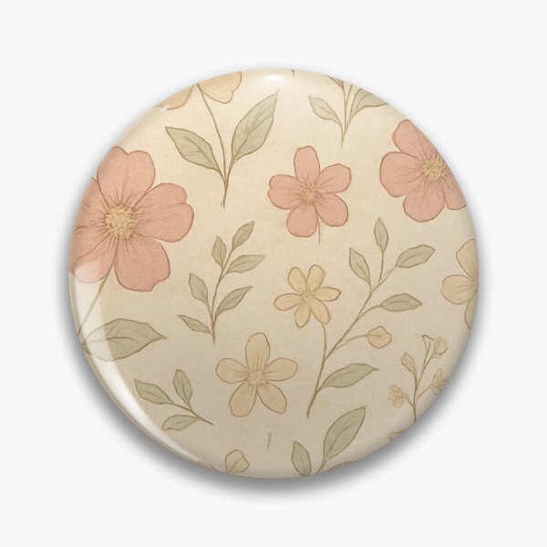 Item preview, Estampado floral pastel vintage: diseño botánico minimalista designed and sold by MightyOwlDesign.