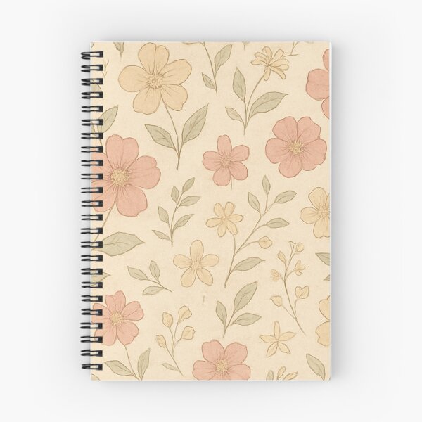 Item preview, Estampado floral pastel vintage: diseño botánico minimalista designed and sold by MightyOwlDesign.