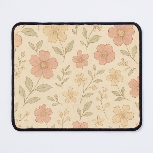 Artikelvorschau, Vintage Pastell Blumenmuster – Minimales botanisches Design entworfen und verkauft von MightyOwlDesign.