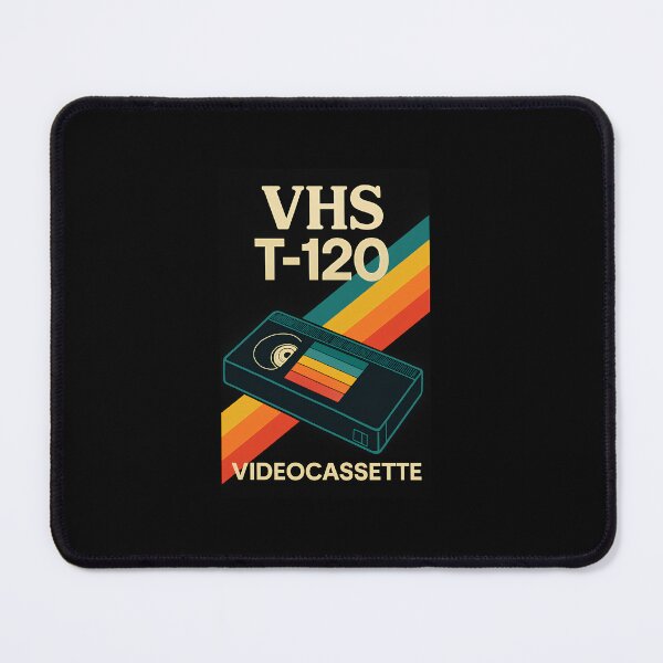 Item preview, Retro VHS T-120 Videocassette Graphic T-Shirt – 80s Nostalgia Analog Tee designed and sold by w1ckerman.