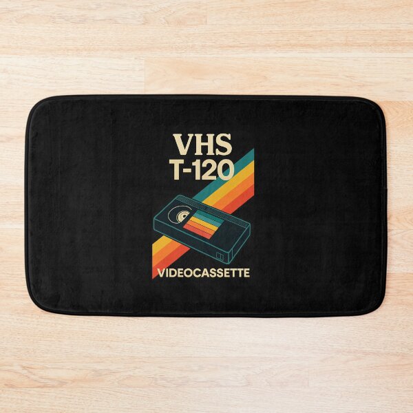 Item preview, Retro VHS T-120 Videocassette Graphic T-Shirt – 80s Nostalgia Analog Tee designed and sold by w1ckerman.