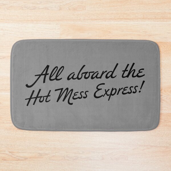 Item preview, Hot Mess Express - Black designed and sold by sillyjess.