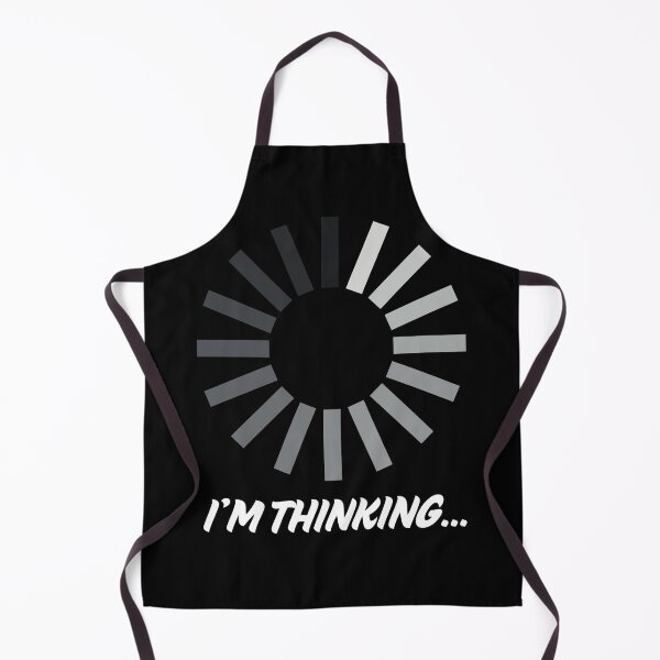 Item preview, Loading Brain – I'm Thinking Funny Sticker designed and sold by MomentumbyOla.