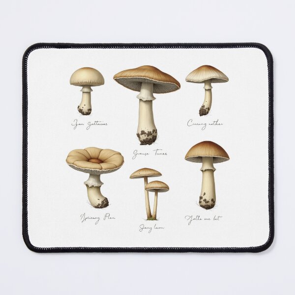 Item preview, Vintage Mushroom Field Guide designed and sold by Almond Paper Co. .