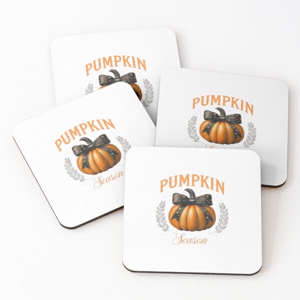 Item preview, "Pumpkin Season" - Elegant Autumn Fall Design with Bow & Wreath designed and sold by Colorful-Garden.