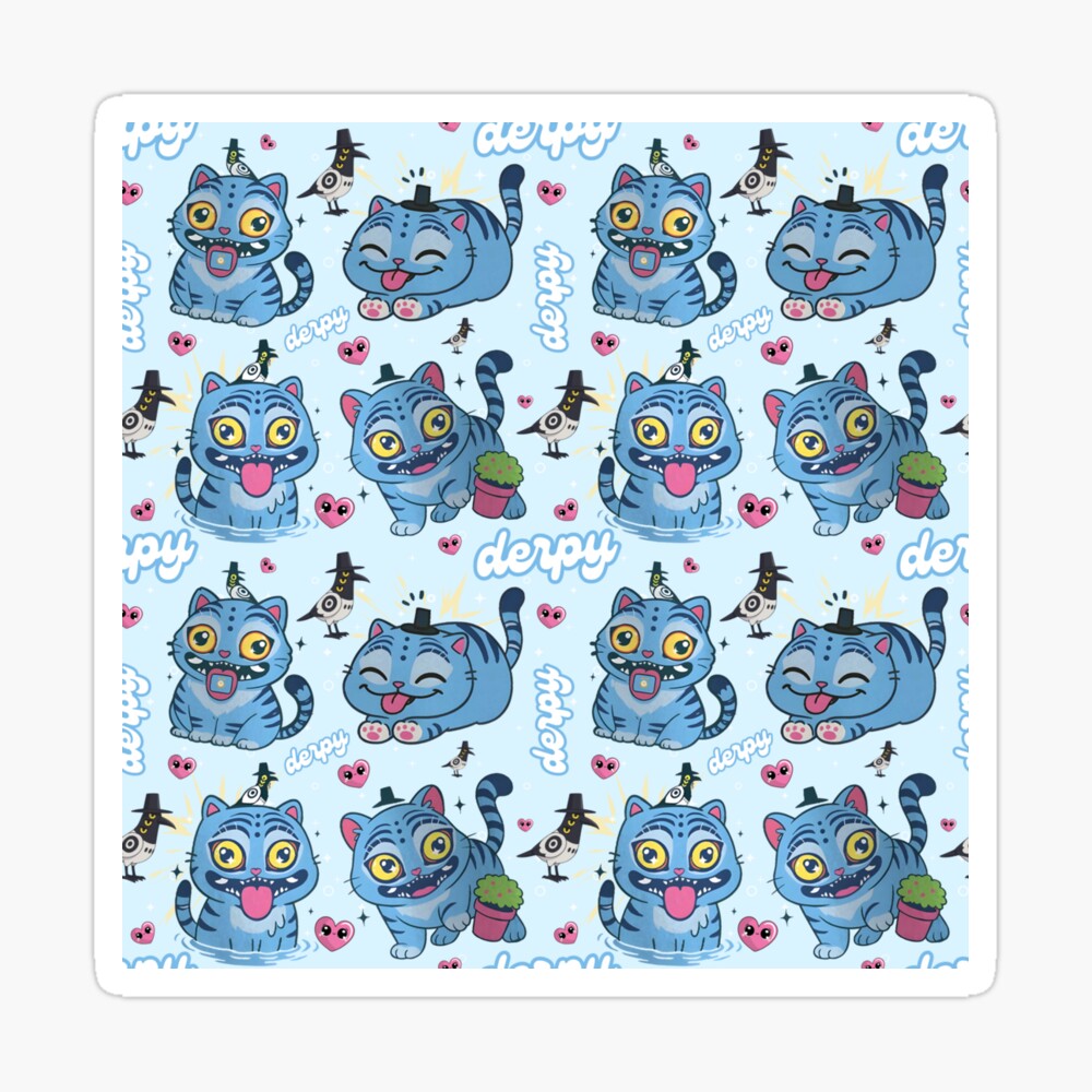 K-pop Demon Hunters Derpy Tiger iPhone Case
