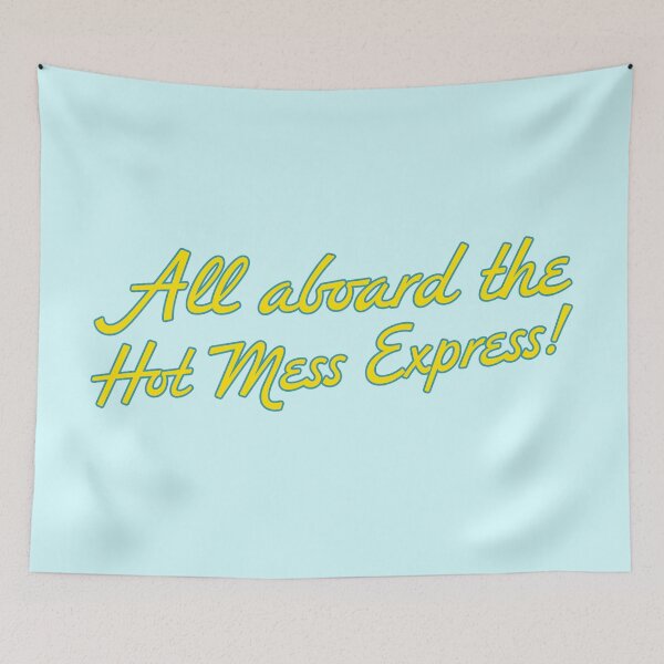 Item preview, Hot Mess Express - Goldenrod designed and sold by sillyjess.