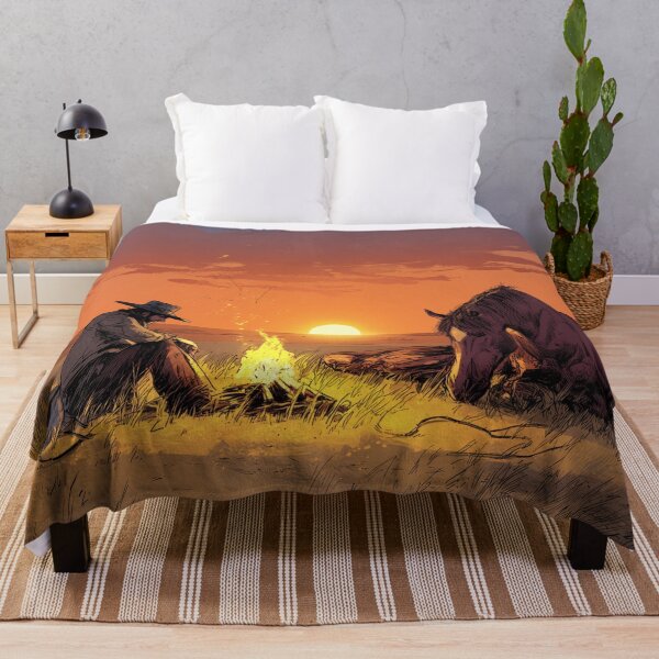 Item preview, Cowboy and the Campfire Rest designed and sold by Rtymer.