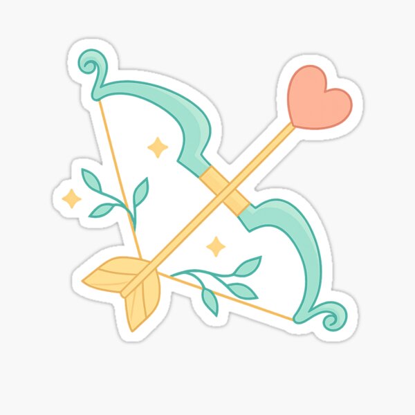 Item preview, Cupid’s Archer – Pastel Romantasy Heart Bow & Arrow designed and sold by FTS-Studio.