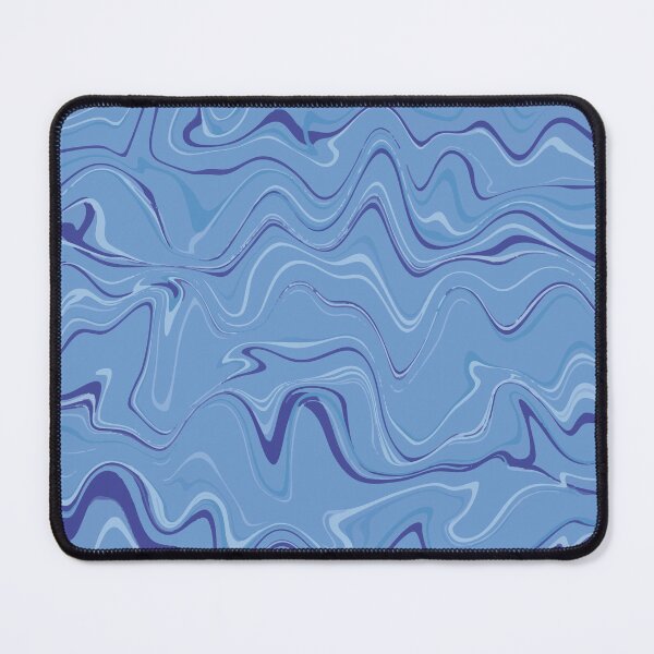 Item preview, Blue Abstract Waves designed and sold by A-U-Design.