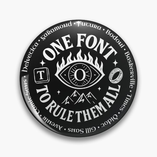 Item preview, One Font to Rule Them All – Typography Design  designed and sold by TheBrightDuck.