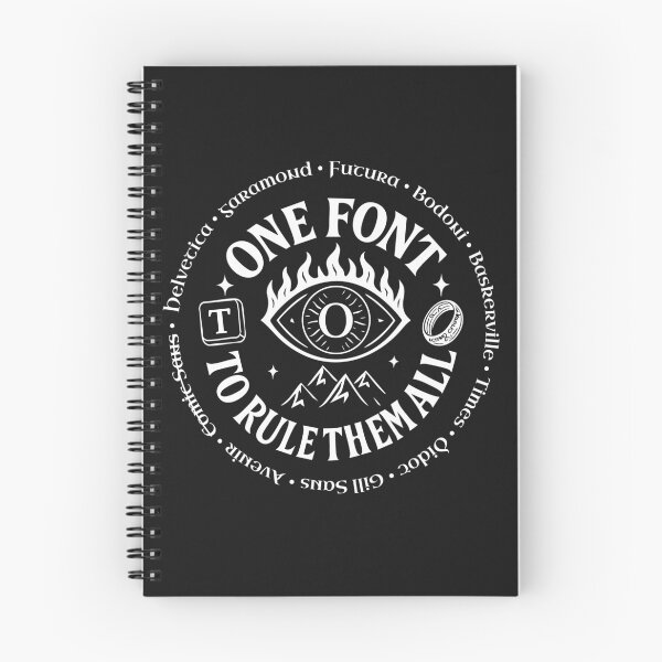Item preview, One Font to Rule Them All – Typography Design  designed and sold by TheBrightDuck.