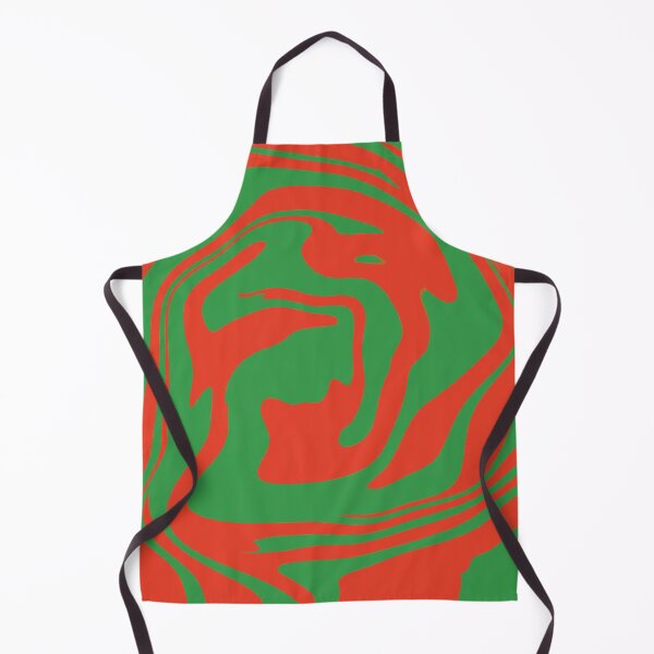 Item preview, Red and Green Abstract Art designed and sold by A-U-Design.