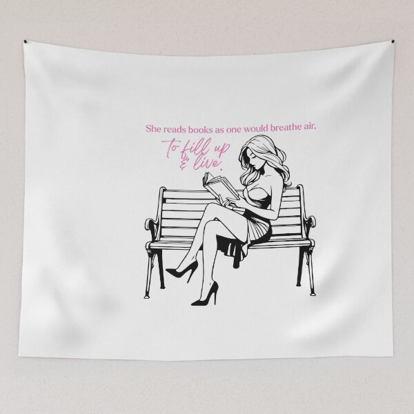 Item preview, Why She Reads designed and sold by BookishBurns .
