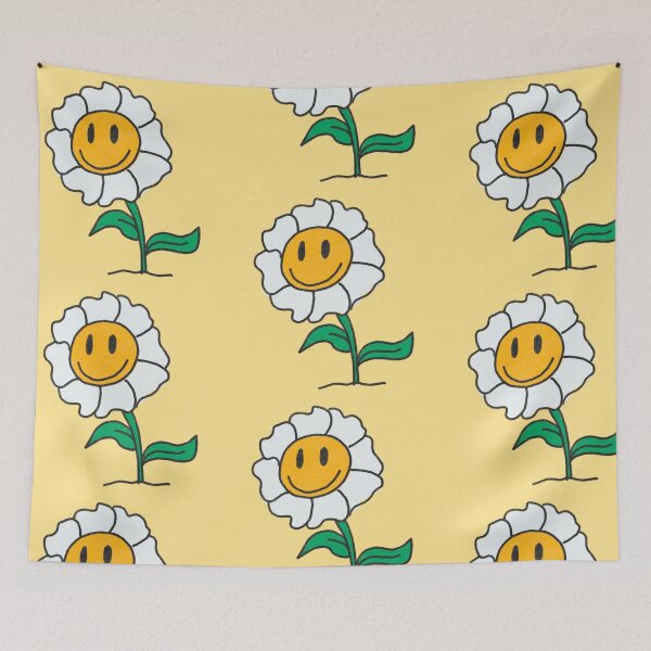 Item preview, Smiley Face Flower - Cute Happy Cartoon Daisy designed and sold by Sunteddy.